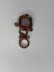 Copper with Swarovski