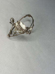 Mother of pearl & sterling silver