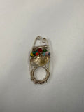 Sterling silver with Quartz & Swarovski-set